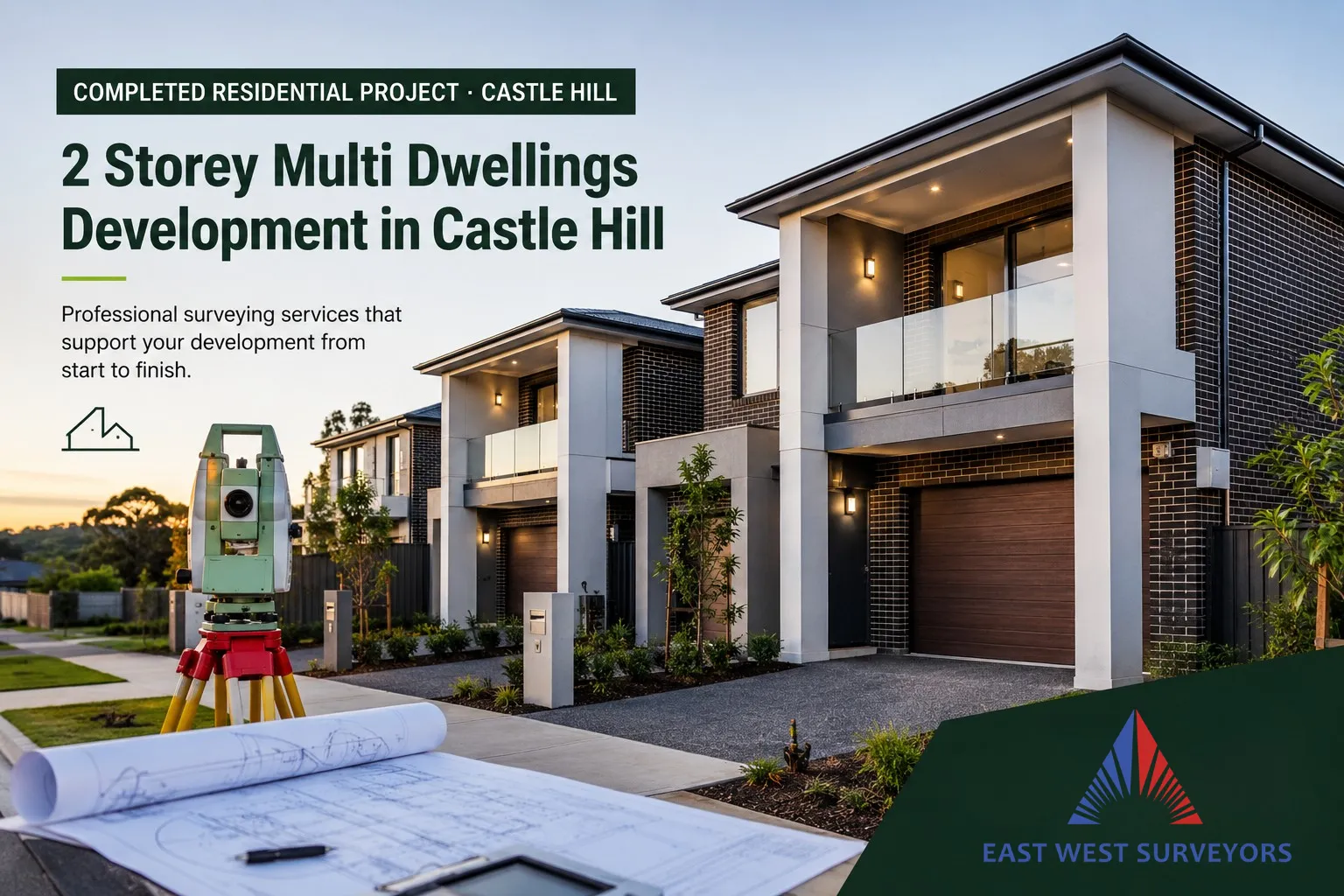 2 Storey Multi Dwellings Development in Castle Hill